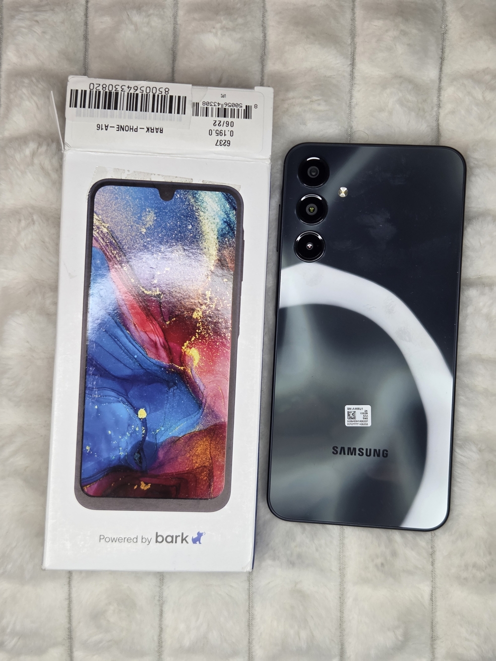 Samsung Galaxy A16 128GB Black (Powered by Bark Kids Smart Phone) Open Box